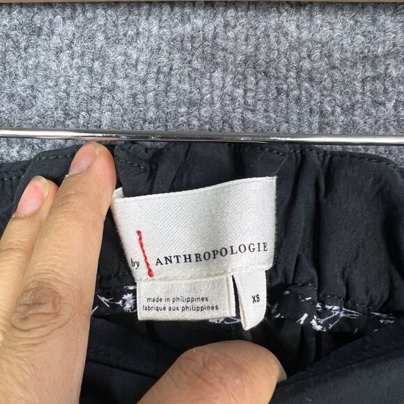 By Anthropologie Women's Cupro Wrap High Rise Trouser Pants Size‎ XS Grey - Picture 8 of 9